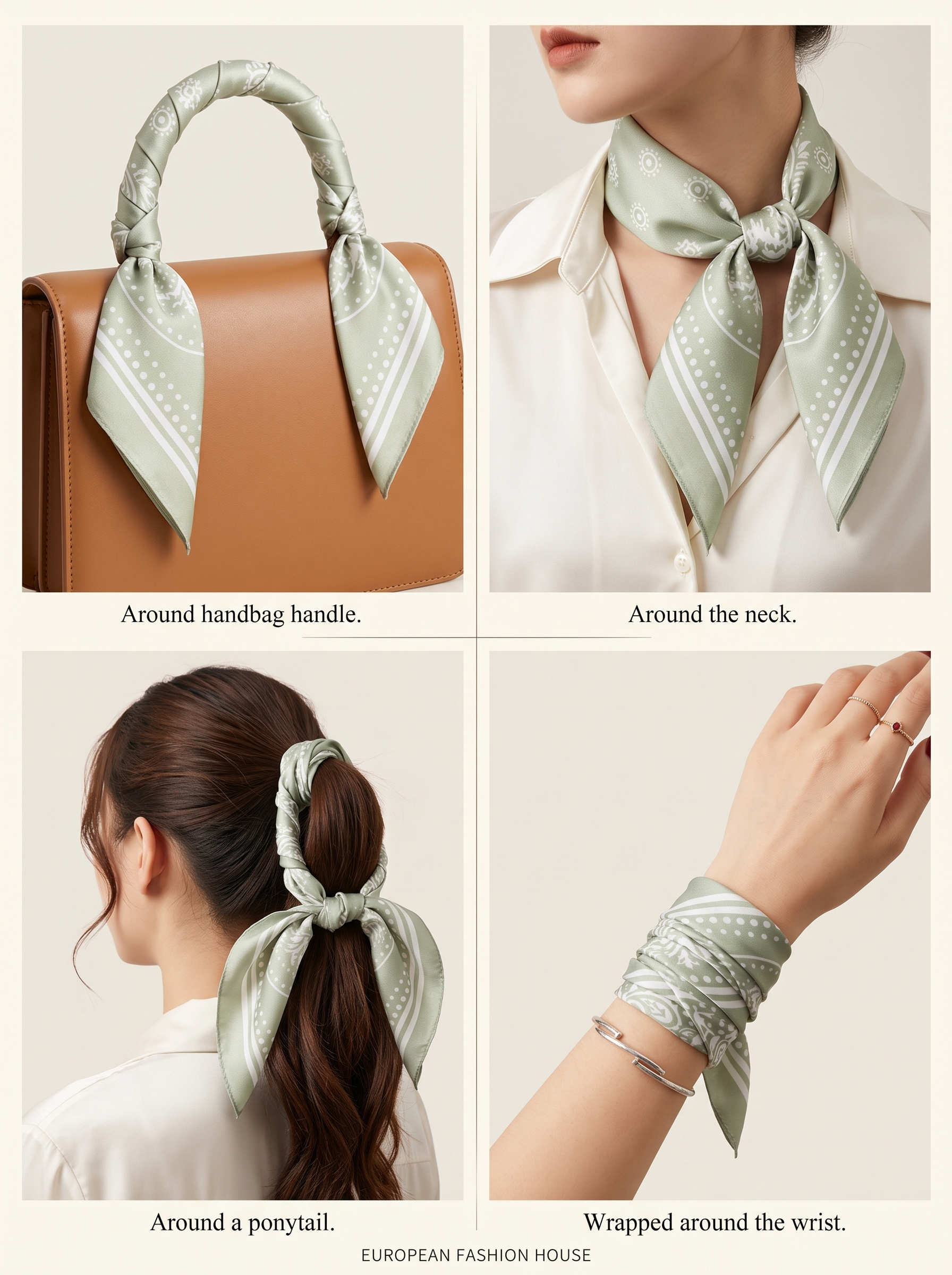 Étoile Silk Scarf