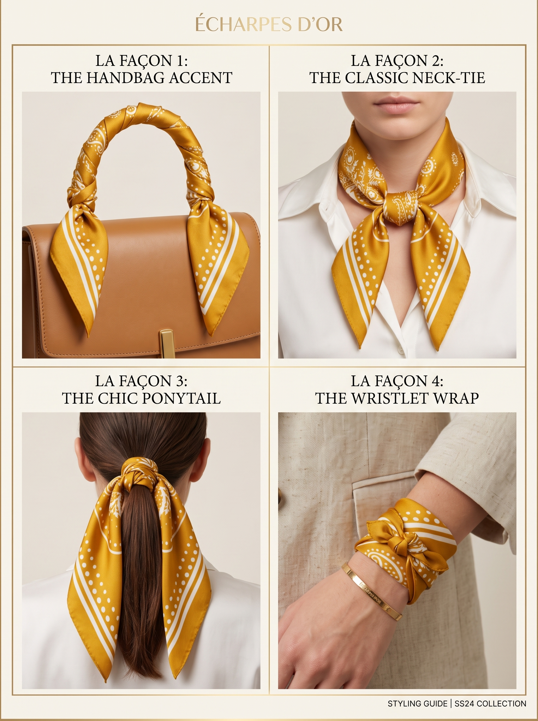 Étoile Silk Scarf