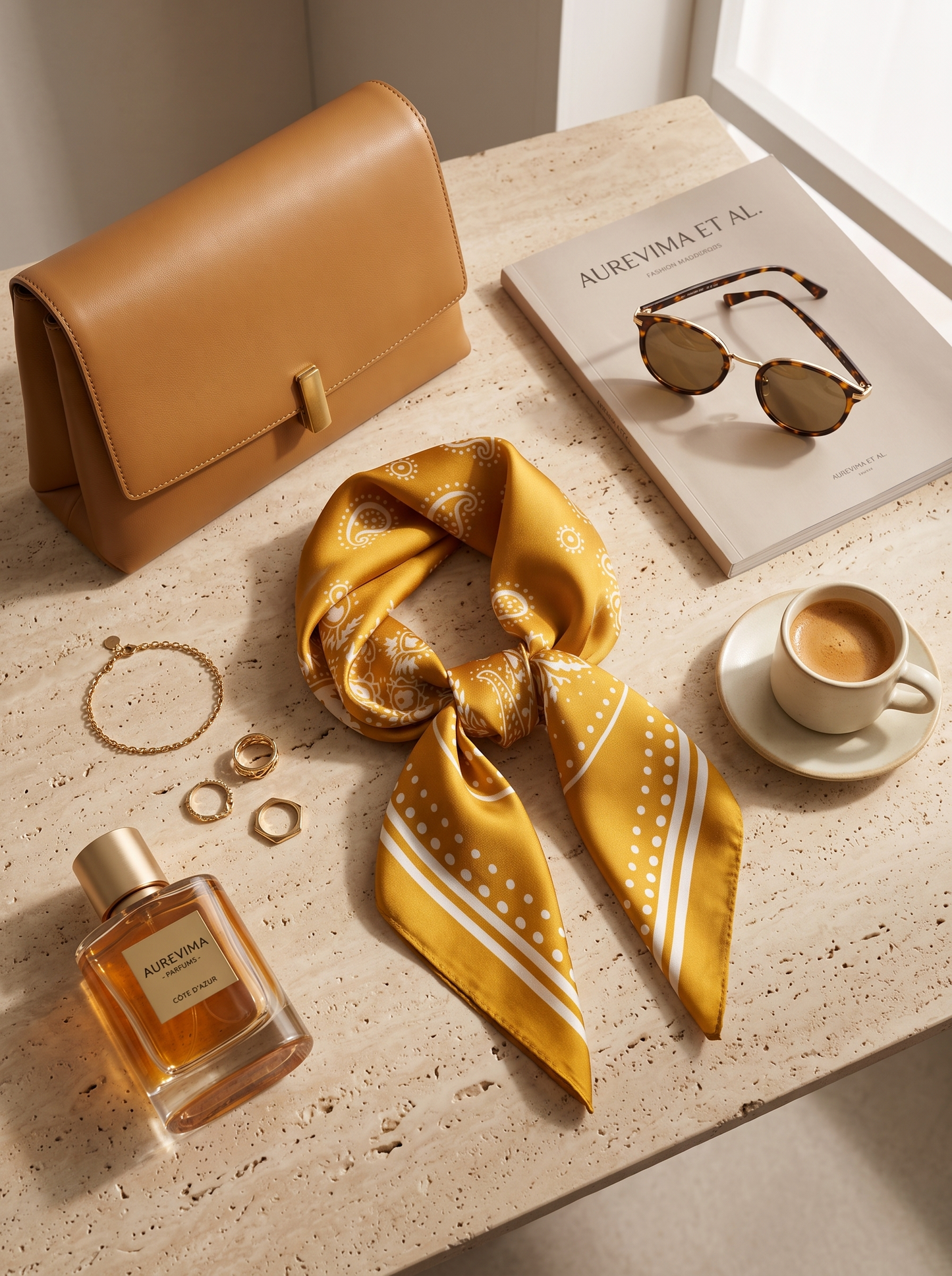 Étoile Silk Scarf